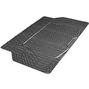 Armor All 78919 Heavy-Duty Rubber Trunk Cargo Liner Floor Mat Trim-to-Fit for Car, SUV, Van and Trucks, Black