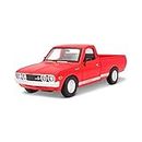 Maisto Datsun 620 Pickup (1973) 1:24 Scale Model Car Opening Doors 20 cm Red (531522)