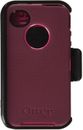 OtterBox DEFENDER Series Case w/ Holster for Apple iPhone 4/4s - Plum