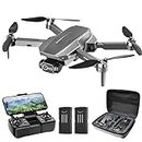 Wipkviey Drone with 4K Camera for Adults Beginners, B12 GPS Foldable Professional RC Quadcopter with with Brushless Motor, 50 Mins Long Flight, 5G WiFi Transmission, Optical Flow, Follow Me