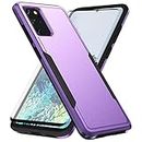 Asuwish Phone Case for Samsung Galaxy S20 Plus Glaxay S20+ 5G with Screen Protector Cover and Slim Hybrid Full Body Protective Cell Accessories Gaxaly S20+5G S20plus 20S + S 20 20+ G5 Women Purple