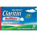 Claritin 24 Hour Allergy Relief RediTabs Disintegrating Tablets - 30 Count