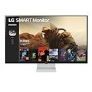 LG 43SQ700S 43 inch Smart Monitor with 4K UHD IPS Display, webOS, Slim Stand, 2x10W Speakers USB Type-C , HDMI