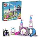 LEGO Disney Aurora's Castle 43211 Building Toy Set (187 Pieces), Multi Color