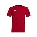 adidas Unisex Entrada 22 T-Shirt (Short Sleeve), Team Power red 2, 9-10 Years