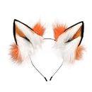 Fox Tail Clip Cat Ears Wolf Paws Gloves Cosplay Costume Halloween Fancy Party Costume Accessories