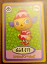 Nintendo Animal Crossing E-Reader Card - Game Card - P14 GIRL #7 - LP Rare 2003