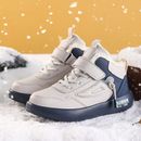 Botas de nieve de invierno para niños con zapatos cálidos de felpa para niños actividades al aire libre
