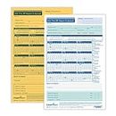 ComplyRight 2024 Time Off Request and Approval Form, Small (5 1/2" x 8 1/2"), 2-Part, Pack of 50