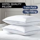Hotel Pillow Bed Pillows 2/4/6 Pack Family Soft Cover Medium Firm Filling Queen