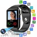 Women Men Heart Rate Waterproof Wrist Touch Smart Watch For iPhone Android IOS