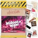 Unsolved murder mystery game - Cold Case Files Investigation - CRYPTIC KILLERS - Detective clues/evidence - Solve the crime - For individuals, date nights & party groups - "Murder in Miami"