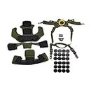 FASHIONMYDAY Hanging Helmet Lining Set Breathable Suspension System Sport Camping Green Sports, Fitness & Outdoors| Outdoor Recreation| Hiking & Outdoor Recreation Clothing| Men| Hats & Headwear| Bean