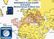 2024 Navionics+ gráfico microSD/SD mapa mapa Mediterráneo y Mar Negro