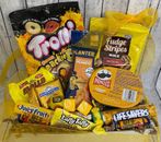 GET WELL SNACK BASKET, CARE PACKAGE COLLEGE STUDENT, ENCOURAGEMENT GIFT BOX