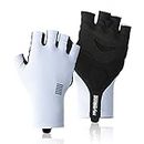 YKYWBIKE Cycling Gloves-Breathable Bike Gloves,Half Finger Padded Sport Gloves,Anti-Slip Biking Gloves,Shock-Absorbing MTB Bicycle Gloves for Men Women