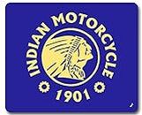 1art1 Motociclette Indian Motorcycle, 1901 Tappetino Per Mouse 23x19 cm