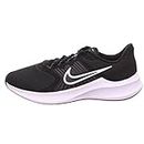Nike Women's Downshifter 11 Gymnastics Shoe, Black Black White Dk Smoke Grey, 4 UK