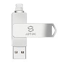 Apple MFi Certified 128GB Photo-Stick-for-iPhone-Storage iPhone-Memory iPhone-USB-for-Photo iPhone-USB-Flash-Drive Memory-Stick-for-iPad External-iPhone-Storage iPhone-Thumb-Drive for iPad Photo Stick