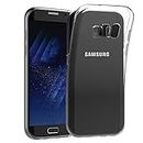 Case for Samsung Galaxy S7 Edge (5.5 inch) MaiJin Soft TPU Rubber Gel Bumper Transparent Back Cover