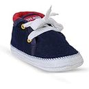 Butterthief Unisex-Baby's Butterthief Baby's Booties Navy Blue First Walker Shoe - One Size (Narrow)