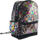Victoria's Secret PINK Rainbow Sequin Bling Campus Backpack Bag Fashion Show NEW