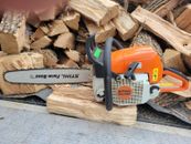 Stihl MS290 Farm Boss Chainsaw SEE VIDEO, W/ Book, Tools Runs & Looks Excellent