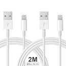 Cable iphone[Certifié Apple MFi]2 x 6FT Câbles USB vers Lightning Câble de charge Transfert de synchronisation de données Compatible avec iPhone 14/14 Plus/14 Pro/14 Pro Max/13/12/11/SE/iPad
