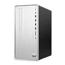HP Pavilion Desktop PC, AMD Ryzen 5 5600G, 12 GB RAM, 512 GB SSD, Windows 11 Home, Wi-Fi 5 & Bluetooth Connectivity, 9 USB Ports, Wired Keyboard and Mouse Combo, Pre-Built PC Tower (TP01-2040, 2022)
