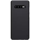 Nillkin Polycarbonate Case for Samsung Galaxy S10 Plus S 10+ (6.4" Inch) Super Frosted Hard Back Cover Hard Pc Black Color