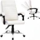 Sedia ergonomica per computer sedia da ufficio sedia da scrivania sedia da capo bianca