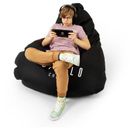 Diablo Gaming Sitzsack xxl Sitzsack mit Füllung Gaming Sessel Kindersitzsack Beanbag eps Perlen