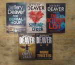 5 MYSTERY THRILLERS by JEFFERY DEAVER ** £3.25 UK POST ** PAPERBACK