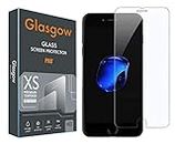 glasgow full protection back tempered glass for apple iphone 6s plus [anti-scratch] [gorilla] [free cleaning kit included]
