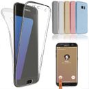 Full Étui TPU pour Samsung Galaxy Apple Etui Coque Étui Portable Transparent ‼️