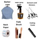 Barber Starter School Kit - Cosmetology Kit Male Men hair cut kit Scissors Set
