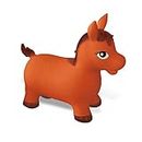 MONDO- Ride ON Horse Toys cavalcabile per Bambini-Cavallo Gonfiabile da Cavalcare-Animale saltellante-Alta qualità-09689, Colore Marrone, s, 9689