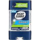 Right Guard U-BB-1308 Sport 3-D Odor Defense Antiperspirant & Deodorant Clear Gel Fresh - 3 oz - Deodorant Stick
