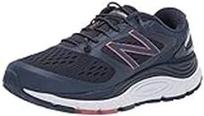 New Balance Women's 840 V4 Running Shoe, Natural Indigo/White/Off Road, 5.5 Narrow