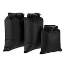 LIXADA Waterproof Dry Bags, 3/5/6 Pack Ultimate Dry Sack - 3L+5L+8L Lightweight, Roll Top Outdoor Dry Sacks for Kayaking Camping Hiking Traveling Boating Water Sports