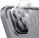 Mizi [3 Pack Camera Lens Protector for iPad Pro 11/12.9 inch (2022/2021/2020), Scratch-Resistant, HD Clarity, 3D Full Coverage - Clear