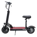 500W 48V 12.5ah E-Scooters Off Road Foldable 10 inches Long Range E-Scooter With Seat