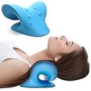 Anzorhal Neck Stretcher,Neck Cloud,Neck Cloud - Cervical Traction Device,Traction Equipment,Cervical Neck Traction Pillow,Neck Pain Relief - Blue