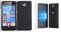 Helix Back Cover for Nokia Lumia 650 and Helix Curve Tempered Glass for Nokia Lumia 650