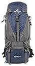 Teton Sports Hiker 3700 Ultralight Internal Frame Backpack; con Una Nuova Edizione Limitata Color; Copertura Antipioggia Incluso, Navy