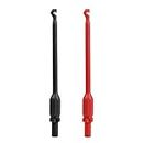 ZIBOO ZB-T12 Automotive Wire Piercing Probe Wire Piercing Clip Puncture WireBack Probe Pins Red Black 190 * 16mm，Use for 4mm Banana Extended Test Cable …