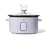 6 Qt Programmable Slow Cooker, Touch Activated Created by Drew Barrymore For Healthy Eating (Lavender)