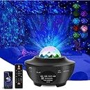 Jainchan Starry Night Light Galaxy Projector for Star Sky Ceiling | Remote Control, Bluetooth Speaker Light, Multicolor LED Lamp Lights for Bedroom Decoration | All Age Gift Item Plastic