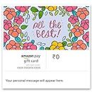 Amazon Pay eGift Card - All The Best (Flowers) By Alicia Souza