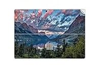 GADGETS WRAP Printed Vinyl Top Only Skin Sticker Decal for Microsoft Surface Pro 4 - Wild Goose Island Glacier National Park Montana